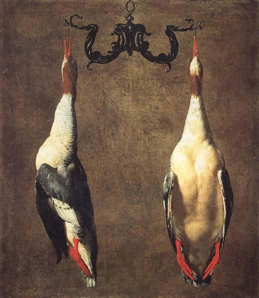 Dandini, Cesare Two Hanging Mallards